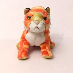 Ty The Beanie Babies TIGER Zodiac Wild Cat Plush Doll Toy